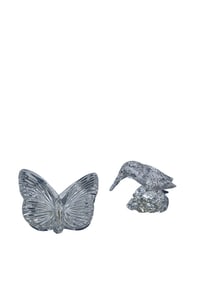 Waterford butterfly and humming bird