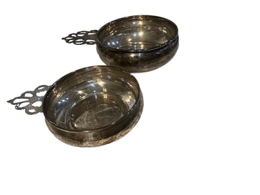 Wallace and Gorham Sterling Silver porridge bowls