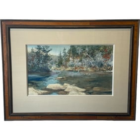 Charleston Artist West Fraser Original Watercolor