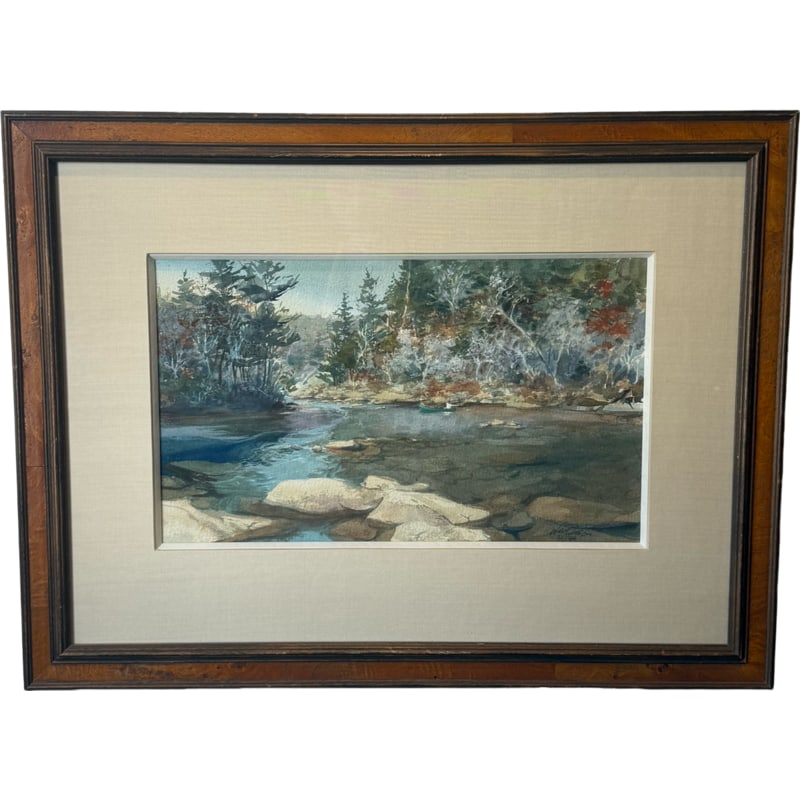 Charleston Artist West Fraser Original Watercolor (1 of 7)