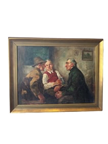 Hans Sam Munich oil painting