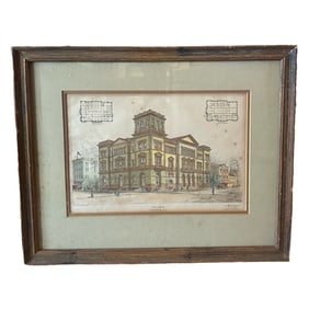 "US Post Office Building, Broad & Meeting Streets, Charleston SC," by John Henry Devereux