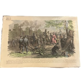 Print of Sketch by Frederick B. Schell