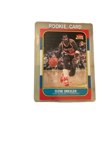 1986 Fleer Clyde Drexler RC #26