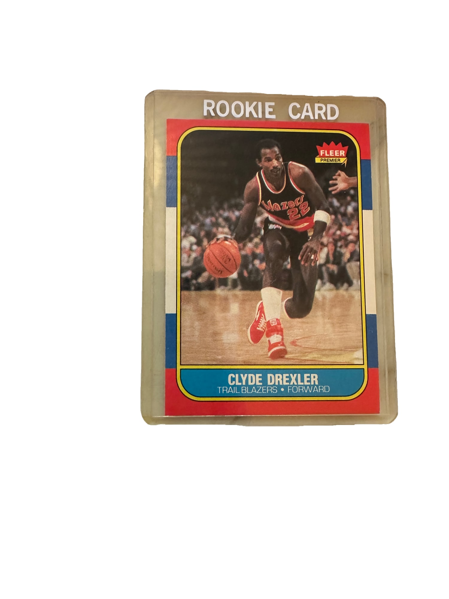 1986 Fleer Clyde Drexler RC #26 (1 of 2)
