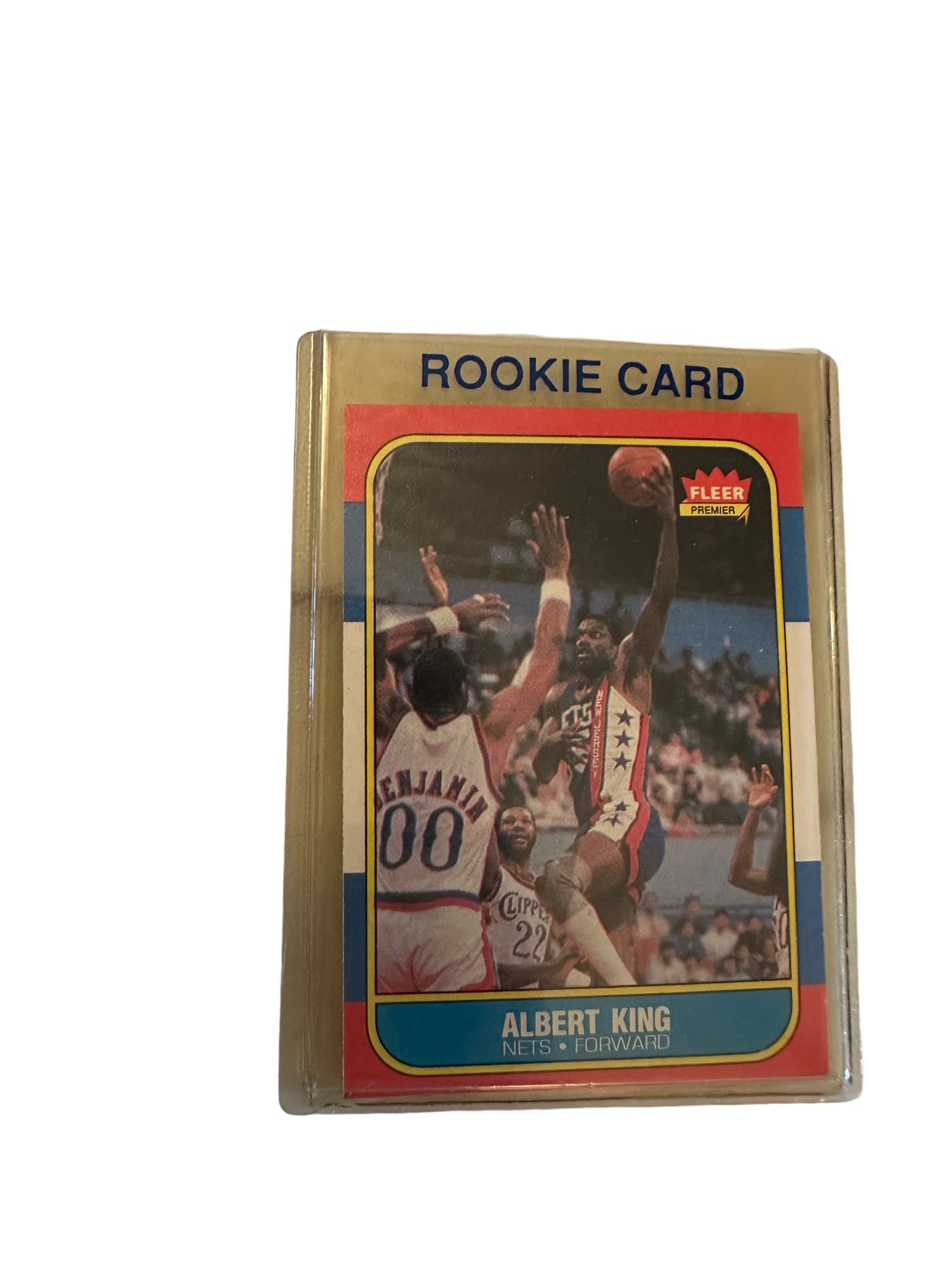 1986 Fleer Basketball #59 Albert King New York Nets (1 of 2)
