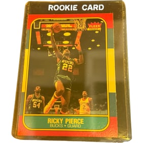 Ricky Pierce Fleer Basketball Card #87
