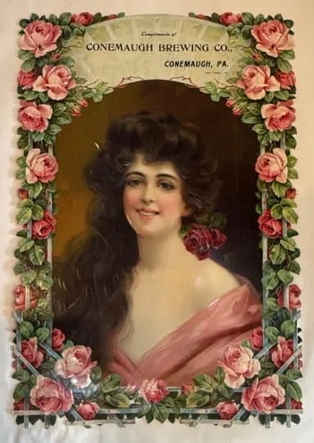 Antique Conemaugh Brewing Company Advertisement Conemaugh, Pennsylvania (1 of 5)