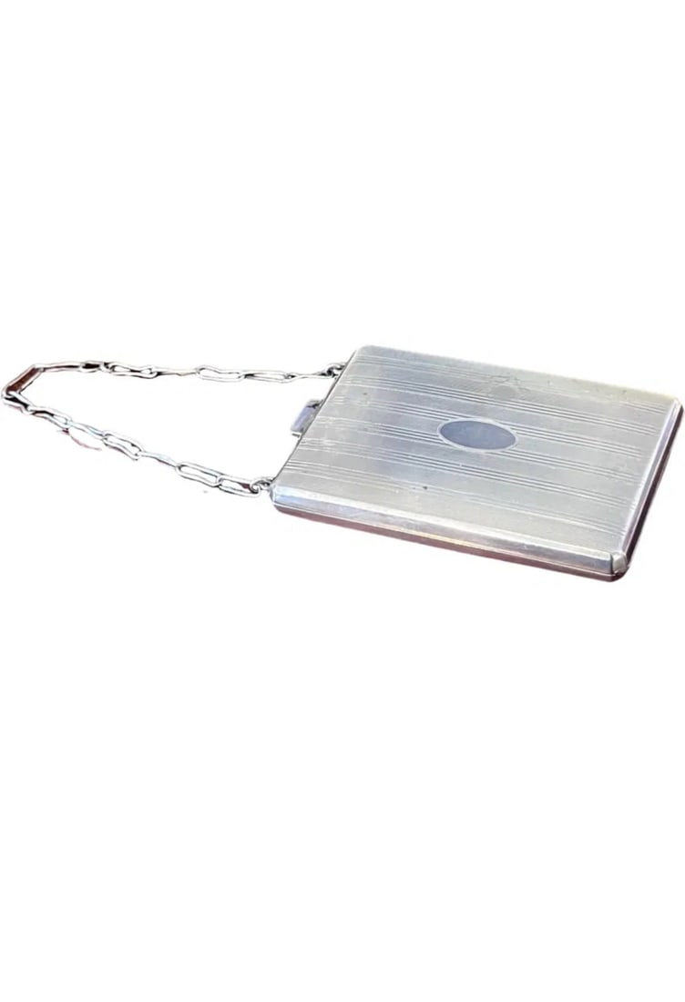 Sterling Silver Compact Case / Coin Holder / Money and Card Clip (1 of 6)