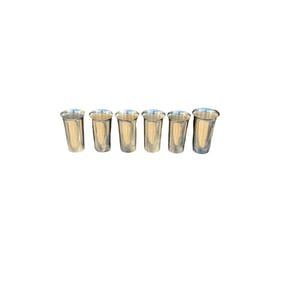 Set of 6 sterling Julep Cups 5 Revere Silversmiths / 1 Preisner Silver Company P.S Co
