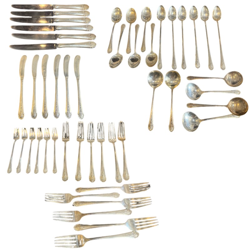 Towle Royal Windsor Sterling Silver Flatware Set - 71 Pieces (1 of 7)