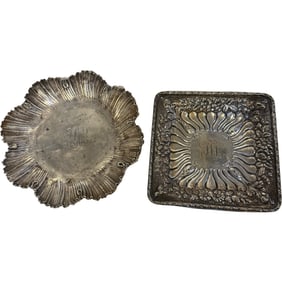 Sterling Silver Decorative Trinket Dishes - Reed and Barton, Howard & Co