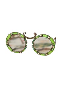 Vintage Christian Dior by Tura 'Avant Garde' 12K Gold Filled Glasses Circa 1967
