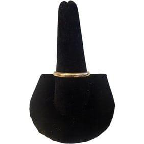 14K Gold Band Ring