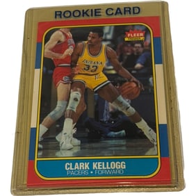 Clark Kellogg Fleer Basketball Card #58