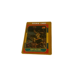 Herb Williams Fleer Basketball Card #125