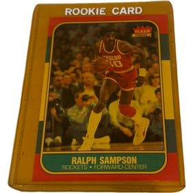 Ralph Sampson Fleer Basketball Card #97
