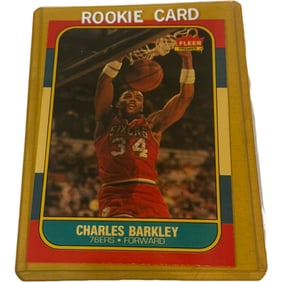 Charles Barkley Fleer Basketball Card #7