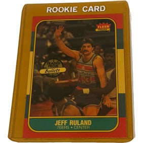 Jeff Ruland Fleer Basketball Card #96