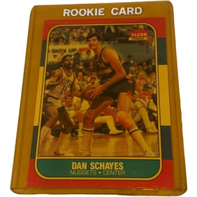 Dan Schayes Fleer Basketball Card #98