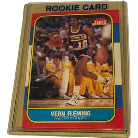 Vern Fleming Fleer Basketball Card #33