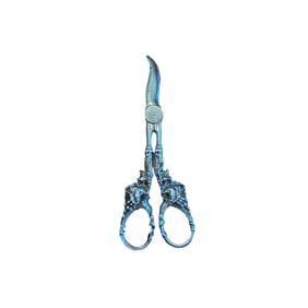 Sterling Silver Grape Scissors - Solinger Germany