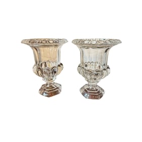 Medici Inspired Large Crystal Vases