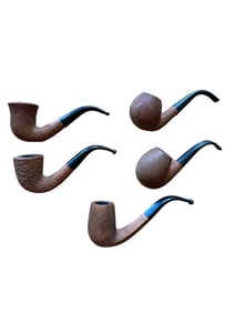 Collection of Connoisseur Tobacco Estate Pipes