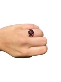 Art Deco 10K Gold Ruby RingMaster Ring
