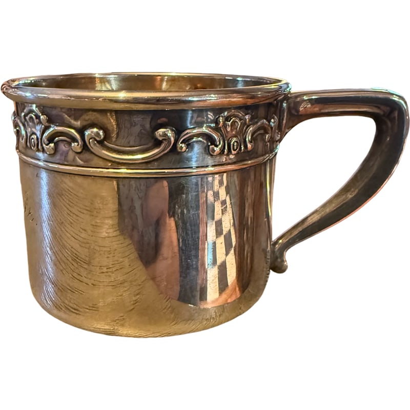 Antique Gorham 1135 Strasbourg Sterling Silver Baby Child Cups (1 of 5)