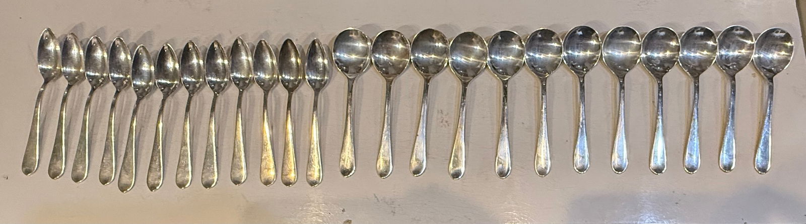 Queen Anne Steiff Sterling Silver Spoon Set - 24 pieces (1 of 4)