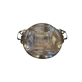 W.F. Fisher & Bro. Co Sterling Silver Hand Wrought Tray with Handle