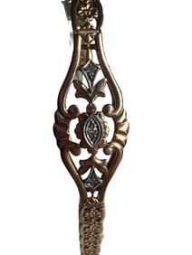 Vintage Art Deco 10K gold and Dimond bracelet