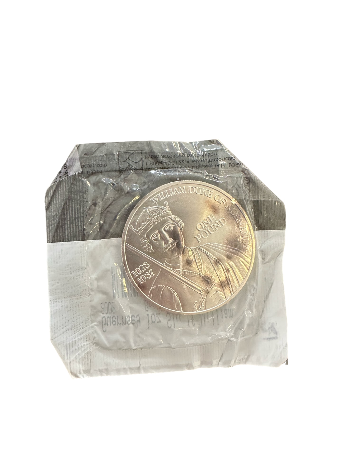 2002 Guernsey Sterling Silver One Pound Coin: 2002 Guernsey Sterling Silver One Pound Coin in house shipping within the us