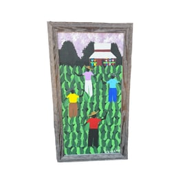 Large James Squeakie Original Signed Folk Art