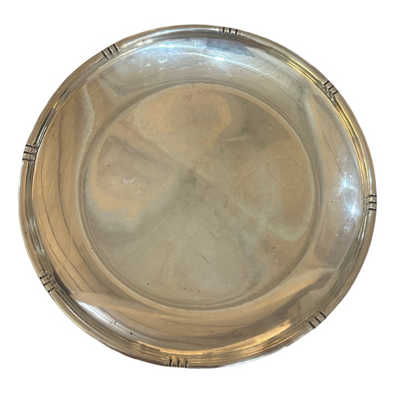 Woodside Sterling Co. Sterling Silver Plate (1 of 4)