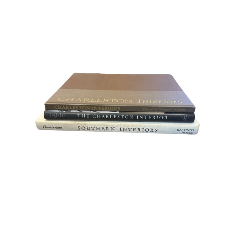 Lot of Charleston Interior Books (1 of 7)