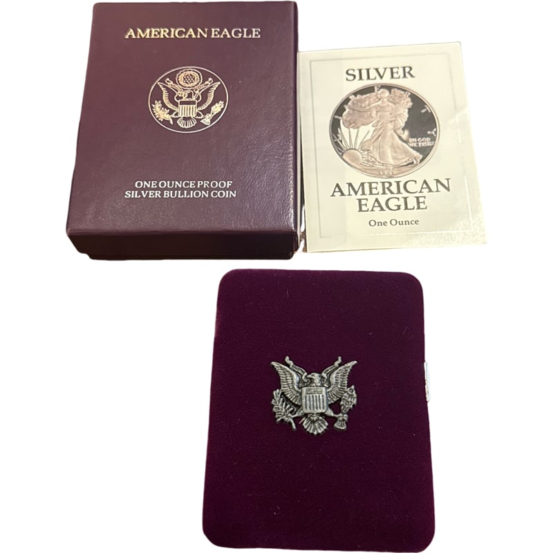 American Eagle One Ounce Proof Silver Bullion Coin: American Eagle One Ounce Proof Silver Bullion Coin **IN HOUSE SHIPPING WITHIN UNITED STATES