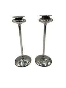 Weighted Simpson, Hall, and Miller Sterling candle sticks Charleston Estate Ravenel Middleton