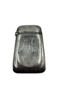 Middleton/Ravenel Charleston Family Est 1892 Whiting Match Safe Striker belonged to William Bee