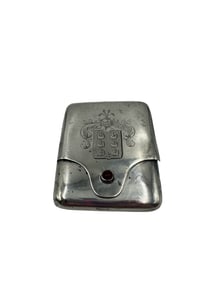 Middleton/Ravenel Charleston Estate- R. Blackinton & Co Sterling Silver Matchbox With Engraving