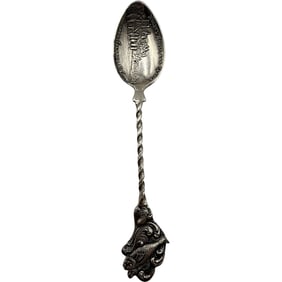 Middleton/Ravenel Estate- Sterl Bolots House and Castle 1000 Islands New York Souvenir Spoon