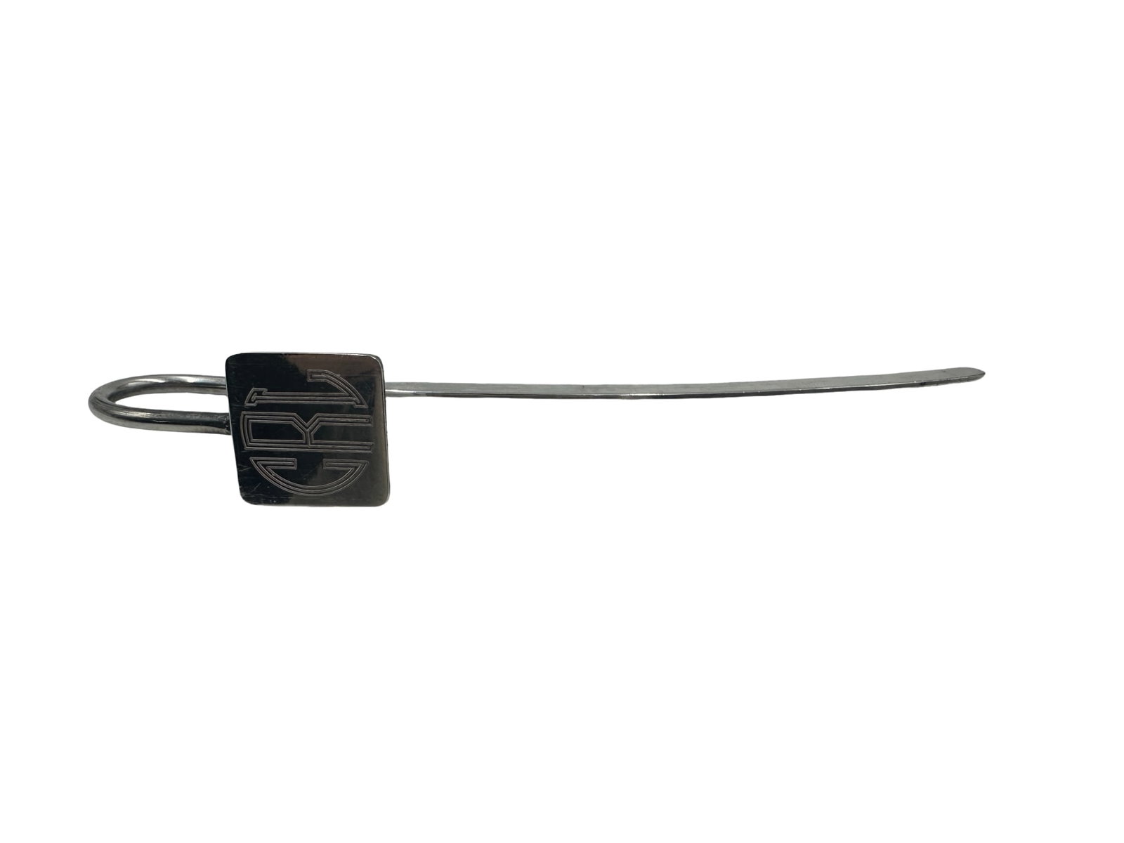 Middleton/Ravenel Estate sterling silver bookmark mono Clark Lewis Reed: Middleton/Ravenel Estate From The Estate of Charleston Ravenel sterling silver bookmark Clark Lewis Reed mono weight 18g 5.75" **IN HOUSE SHIPPING WITHIN US