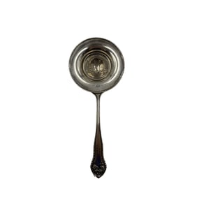 Estate of William Parker Ravenel Charleston - Lancaster By Gorham Sterling Silver Tea Strainer