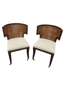 Theodore Alexander Althorp Collection Pair of Regency Style Chairs