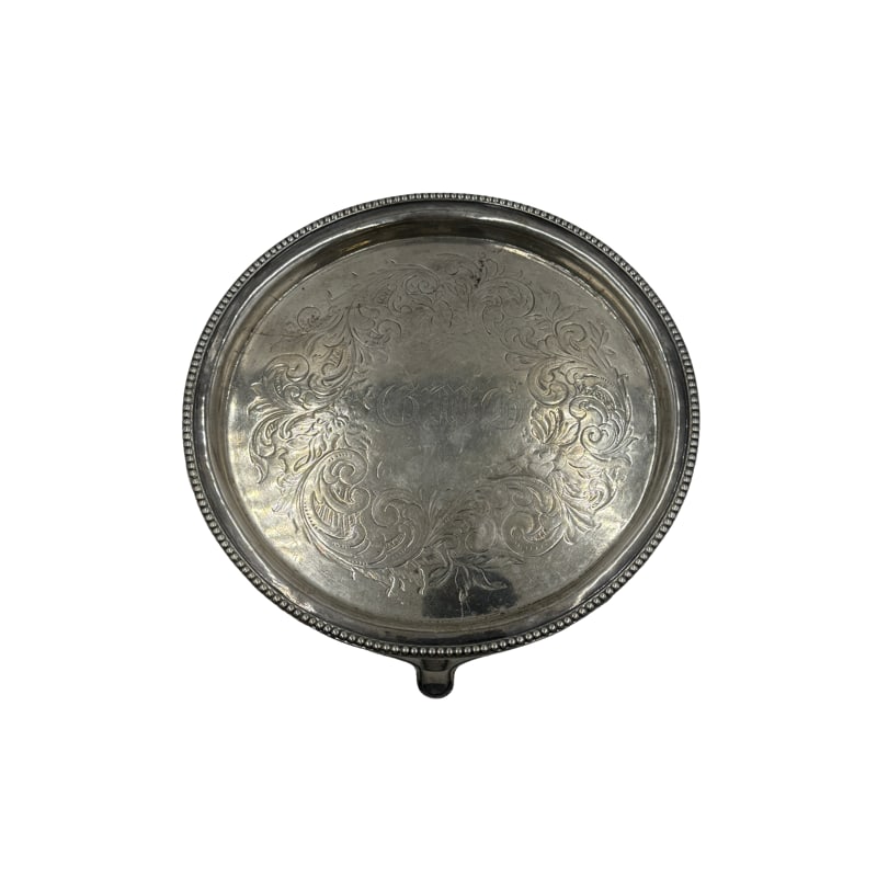 Charleston William Ewan Coin Silver Tray (1 of 4)