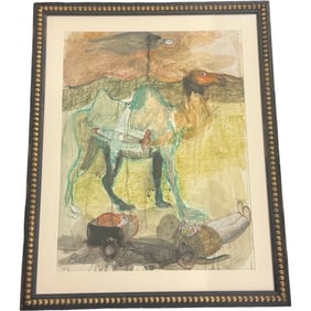 Charleston Artist Aggie Zed Mixed Media “Baby Eagles”