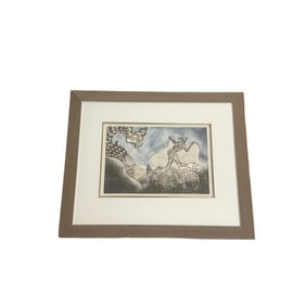 Arnulfo Mendoza P/A Engraving Fisherman