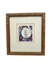 Toni M. Elkins. Framed and Signed Original Piece