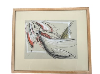Charleston Local Artist Mike Williams Original Acrylic Painting of Fly Fishing